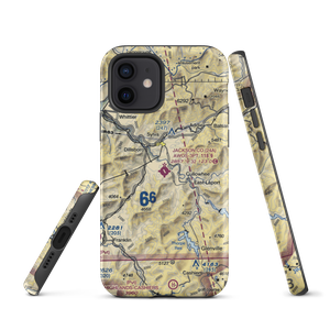 Jackson County Airport (24A) VFR Sectional  Tough iPhone Case