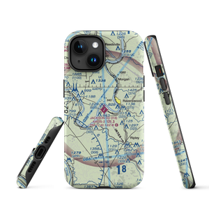 Jackson County Airport (I18) VFR Sectional  Tough iPhone Case