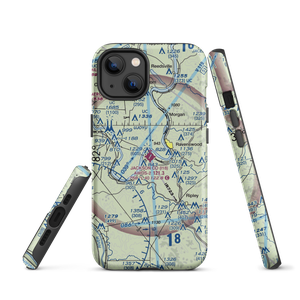 Jackson County Airport (I18) VFR Sectional  Tough iPhone Case