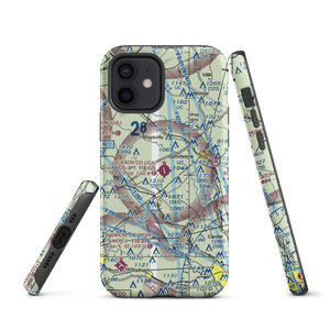 Jackson County Airport (JCA) VFR Sectional  Tough iPhone Case