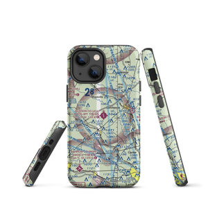 Jackson County Airport (JCA) VFR Sectional  Tough iPhone Case