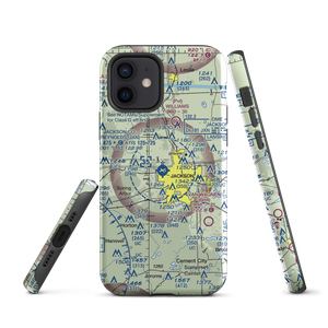 Jackson County Reynolds Field (JXN) VFR Sectional  Tough iPhone Case