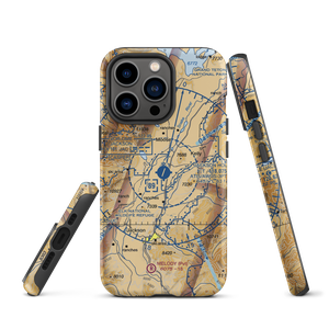 Jackson Hole Airport (JAC) VFR Sectional  Tough iPhone Case