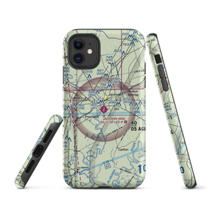 Jackson Municipal Airport (4R3) VFR Sectional  Tough iPhone Case