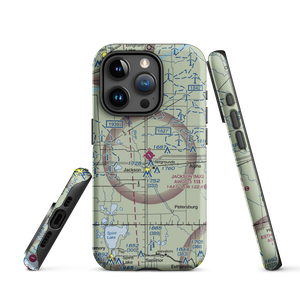 Jackson Municipal Airport (MJQ) VFR Sectional  Tough iPhone Case