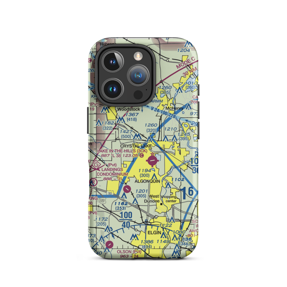 Jackson Seaplane Base (IS79) VFR Sectional  Tough iPhone Case iPhone 16 Pro model shown