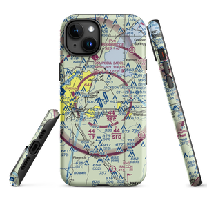 Jackson-Medgar Wiley Evers International Airport (JAN) VFR Sectional  Tough iPhone Case