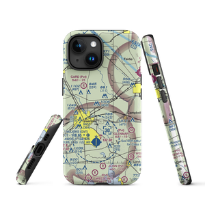 Jacobia Field (0TX8) VFR Sectional  Tough iPhone Case