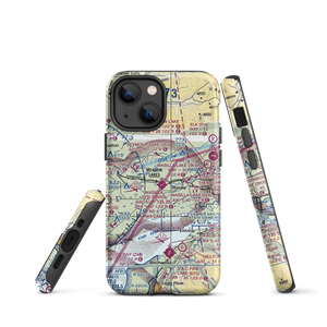 Jacobsen Lake Seaplane Base (AK43) VFR Sectional  Tough iPhone Case