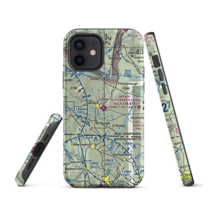 Jaffrey Airport Silver Ranch Airport (AFN) VFR Sectional  Tough iPhone Case