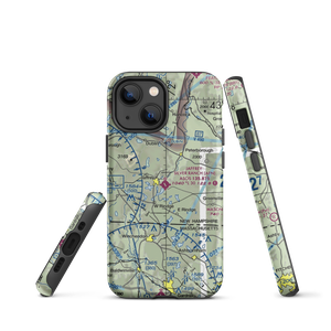 Jaffrey Airport Silver Ranch Airport (AFN) VFR Sectional  Tough iPhone Case