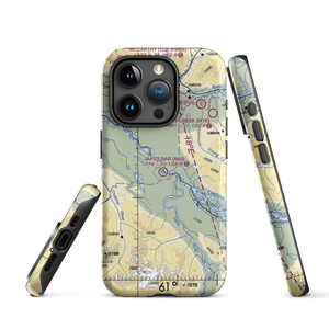 Jakes Bar Airport (AK0) VFR Sectional  Tough iPhone Case