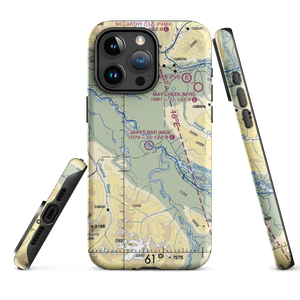 Jakes Bar Airport (AK0) VFR Sectional  Tough iPhone Case