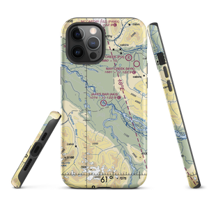 Jakes Bar Airport (AK0) VFR Sectional  Tough iPhone Case