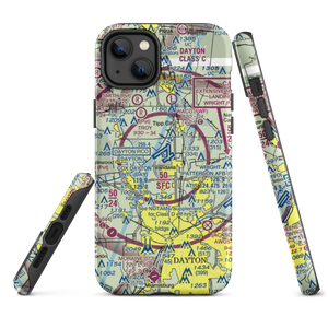 James M Cox Dayton International Airport (DAY) VFR Sectional  Tough iPhone Case
