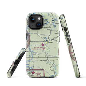James Tucker Airport (M15) VFR Sectional  Tough iPhone Case