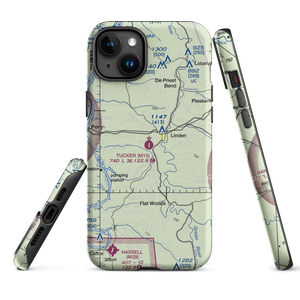 James Tucker Airport (M15) VFR Sectional  Tough iPhone Case