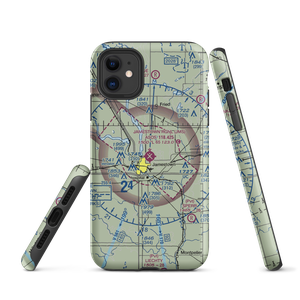 Jamestown Regional Airport (JMS) VFR Sectional  Tough iPhone Case