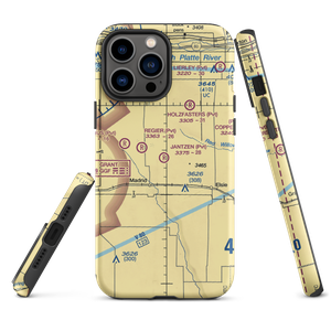 Jantzen Airport (46NE) VFR Sectional  Tough iPhone Case