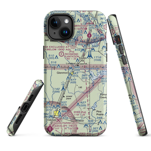 Jasmine Hill Airport (11LS) VFR Sectional  Tough iPhone Case