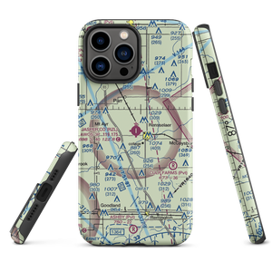 Jasper County Airport (RZL) VFR Sectional  Tough iPhone Case