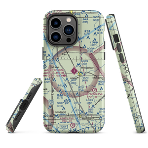 Jasper County Airport (RZL) VFR Sectional  Tough iPhone Case