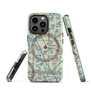 Jasper County Airport (RZL) VFR Sectional  Tough iPhone Case