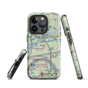 Jasper County Flying Club Airport (7LL3) VFR Sectional  Tough iPhone Case