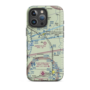 Jasper County Flying Club Airport (7LL3) VFR Sectional  Tough iPhone Case