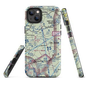 Jayarz Airport (0VA8) VFR Sectional  Tough iPhone Case