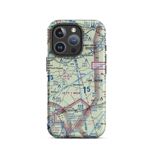 Jayarz Airport (0VA8) VFR Sectional  Tough iPhone Case