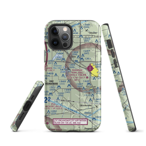 Jazz Ranch Airport (3OK9) VFR Sectional  Tough iPhone Case