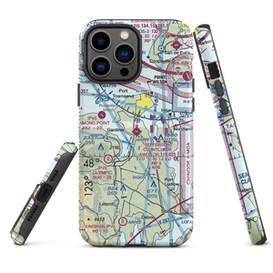 Jefferson County International Airport (0S9) VFR Sectional  Tough iPhone Case