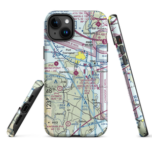 Jefferson County International Airport (0S9) VFR Sectional  Tough iPhone Case