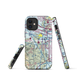 Jefferson County International Airport (0S9) VFR Sectional  Tough iPhone Case