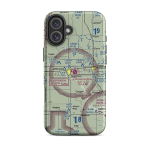 Jefferson Municipal Airport (EFW) VFR Sectional  Tough iPhone Case