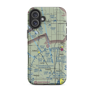 Jensen Airport (SD46) VFR Sectional  Tough iPhone Case