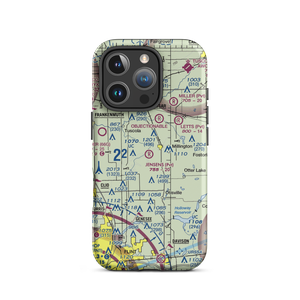 Jensen Field (6MI1) VFR Sectional  Tough iPhone Case