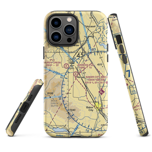 Jensens Strip (OR11) VFR Sectional  Tough iPhone Case