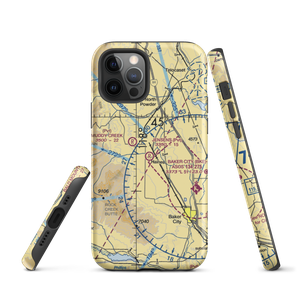 Jensens Strip (OR11) VFR Sectional  Tough iPhone Case