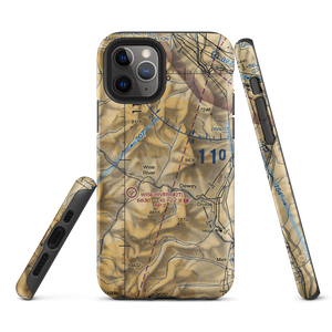 Jerry Creek Airport (MT14) VFR Sectional  Tough iPhone Case