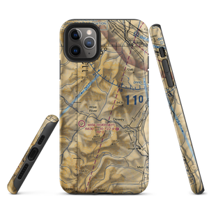 Jerry Creek Airport (MT14) VFR Sectional  Tough iPhone Case
