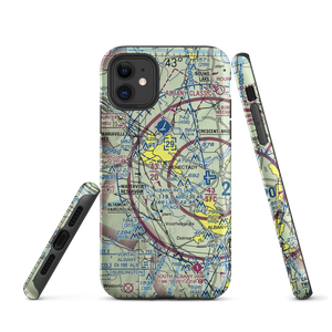 Jerry Phibbs Airport (NK43) VFR Sectional  Tough iPhone Case