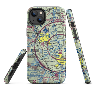 Jerry Phibbs Airport (NK43) VFR Sectional  Tough iPhone Case