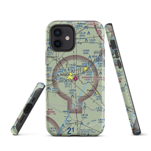 Jerry Sumners Sr Aurora Municipal Airport (2H2) VFR Sectional  Tough iPhone Case