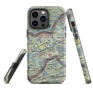 Jersey Shore Airport (P96) VFR Sectional  Tough iPhone Case