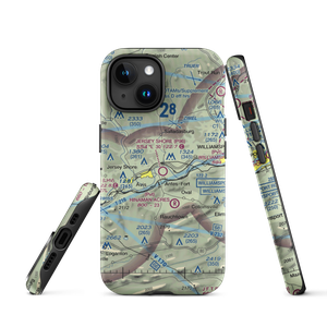 Jersey Shore Airport (P96) VFR Sectional  Tough iPhone Case