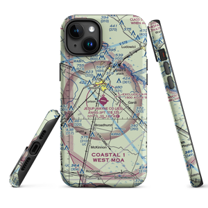 Jesup Wayne County Airport (JES) VFR Sectional  Tough iPhone Case