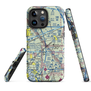 Jet Ag Inc Airport (TA07) VFR Sectional  Tough iPhone Case