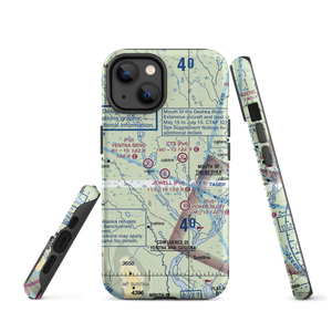 Jewell Airport (AK72) VFR Sectional  Tough iPhone Case